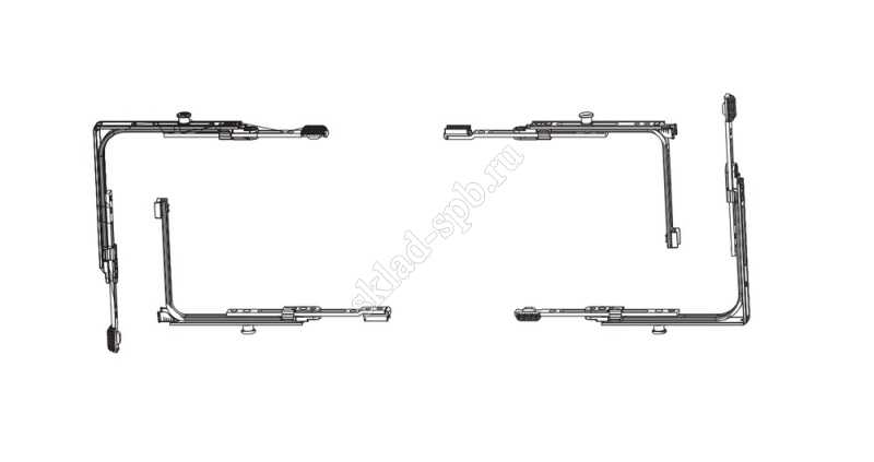 Комплект угловых переключателей MM для SKB-S и PAS