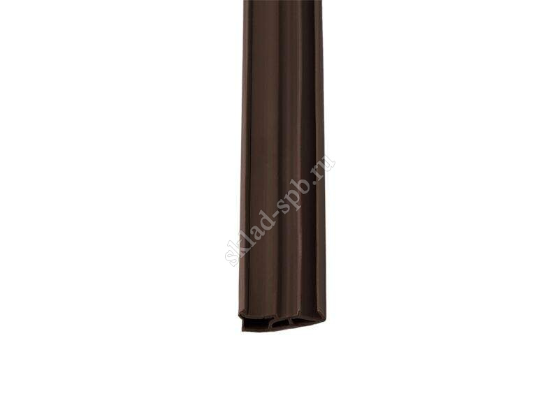 Уплотнитель для деревянных евроокон DEVENTER на наплав створки, ширина паза 3 мм, ТЭП, коричневый