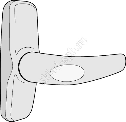 Ручка оконная СТН-2250.00 (RAL)