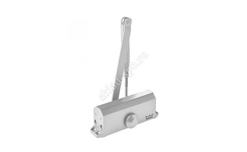 Доводчик 603-23 WindoorPro  (80 кг) серебро (10/1)-1
