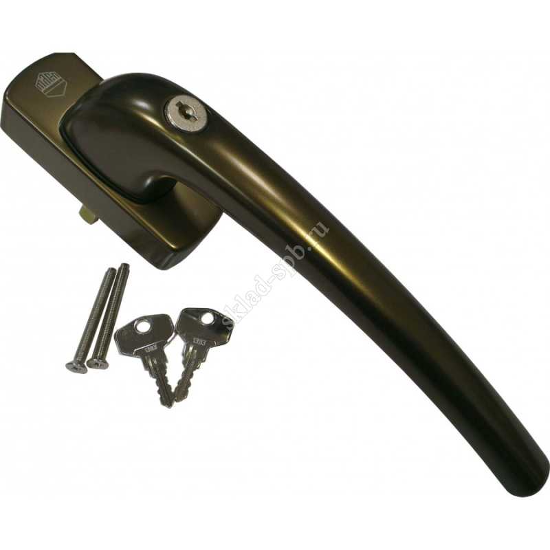 Ручка SKB-Z Ручка внутренняя уп.кол. 12 Штифт 45 Цвет: бронза SKB с ключом